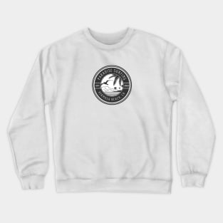 Hermosa Beach, CA - Surfing Design Crewneck Sweatshirt